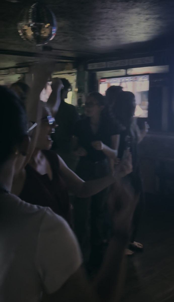 An Echo House night — the floor filling up beneath the disco ball