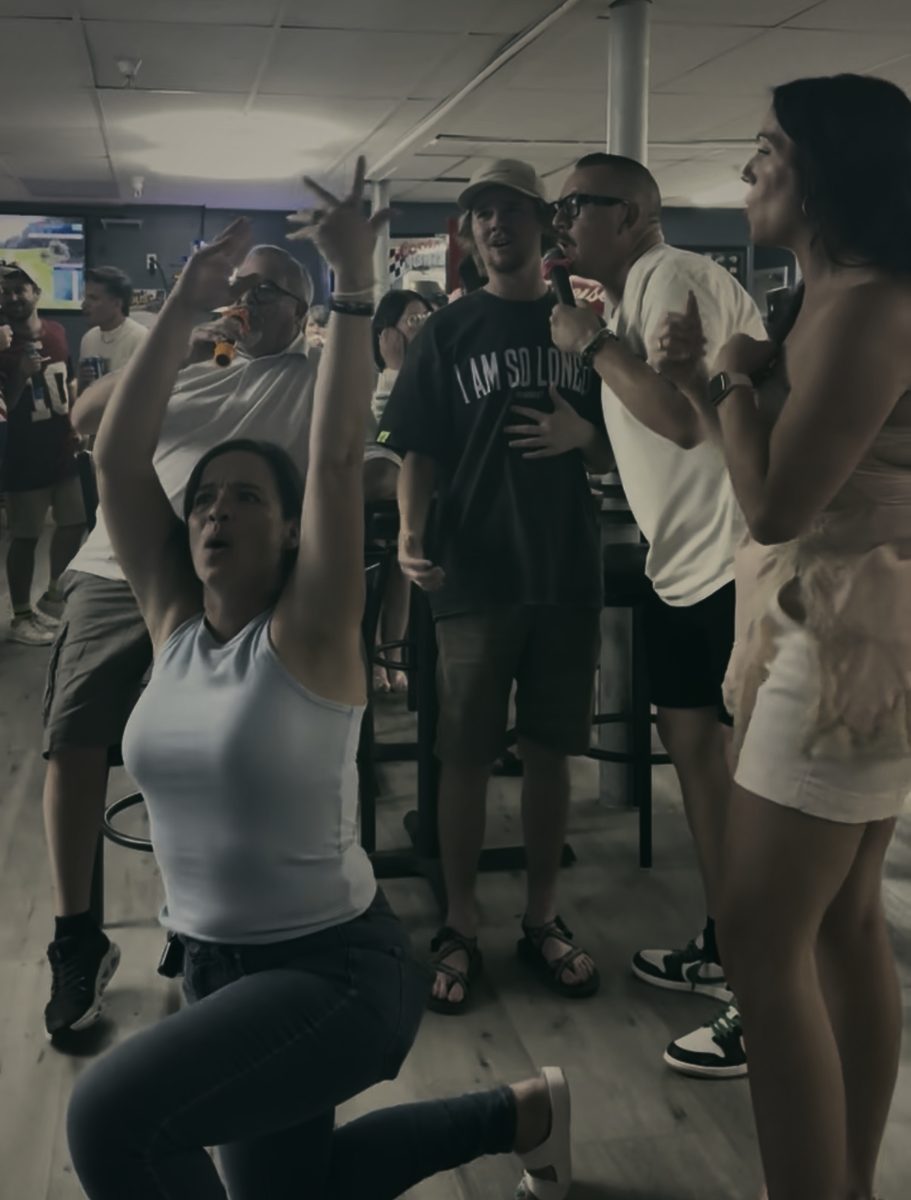 An Echo House night — the crowd on its feet